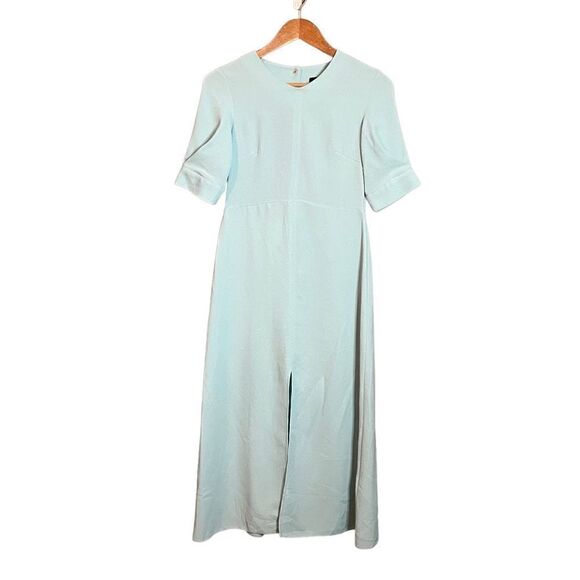 Topshop minty blue maxi dress. Size 2 - Picture 1 of 11